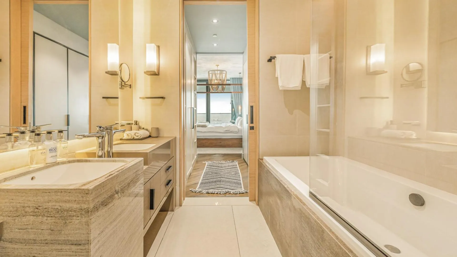 شقة 2Br Jumeirah Gate 1, Marina Skyline View دبي