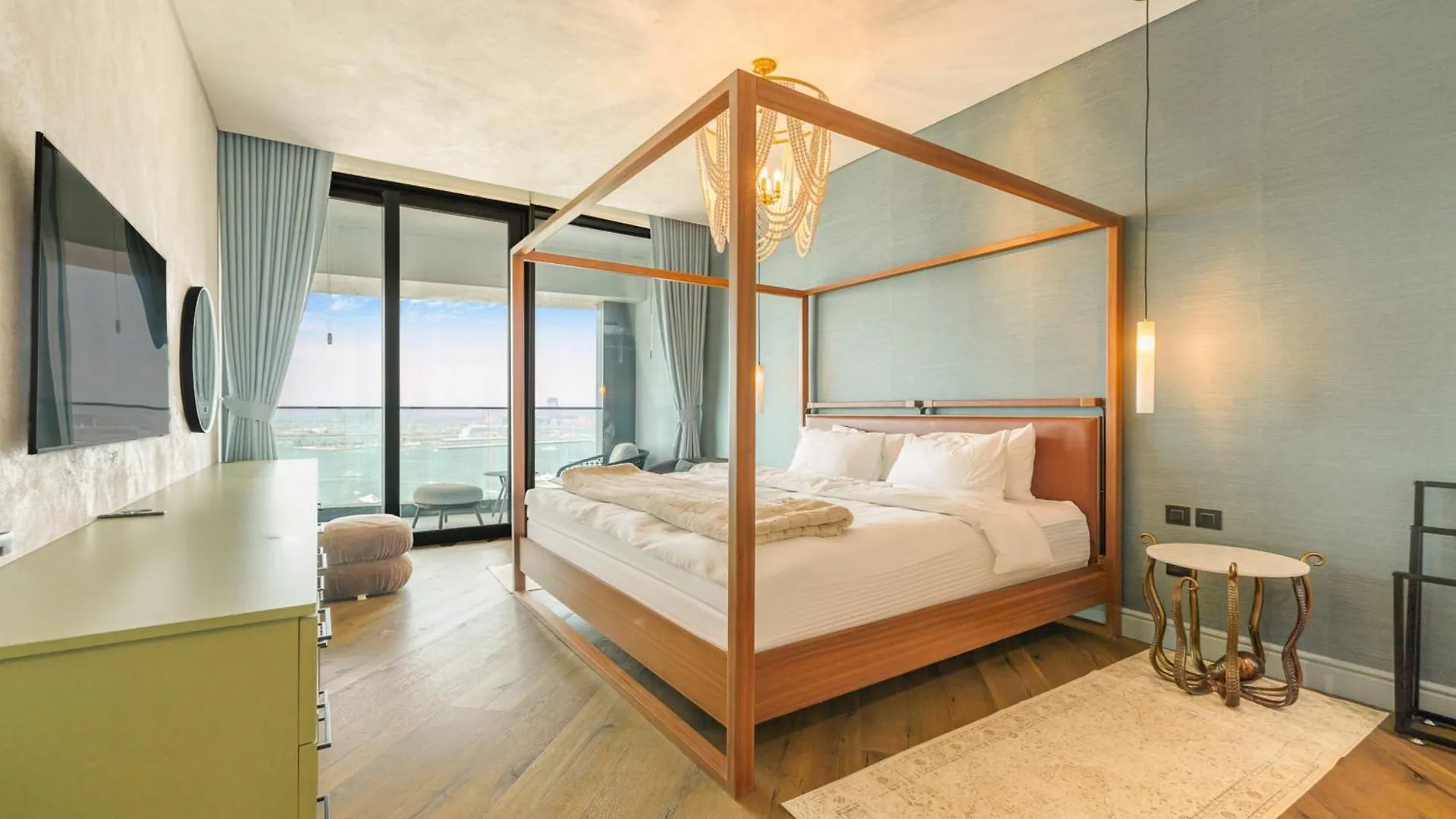 شقة 2Br Jumeirah Gate 1, Marina Skyline View دبي
